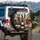 Humorous Horses Driving Car Road Trip - Travel Essentials Gift for Horse Lover Spare Tire Cover - 3