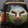 Friendly Brown Cow Wildflower Meadow - Farmhouse Decor Gift for Cow Lover Spare Tire Cover - 5