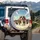 Beagle Dogs Sunglasses Summer Sky - Road Trip Adventure Gift for Dog Lover Spare Tire Cover - 3