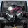 Fuchsia Cherry Blossom Pagoda Mountain Moon - East Asian Decor Gift Spare Tire Cover - 1