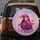 Parrot Orange Sunglasses Golden Crown Amethyst Crystals Stars - Wildlife Lover Gift Spare Tire Cover - 5