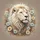 White Lion Daisies Botanical Butterflies - Wildlife Lover Gift Spare Tire Cover - 6