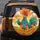 Startled Chickens Rooster Hens Rural Scene - Farmhouse Decor Gift Spare Tire Cover - 5