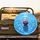 Glossy Red Cherry, Clear Blue Water Ripples, Light Reflections - Travel Essentials Gift Spare Tire Cover - 2