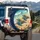 Sea Turtles Starfish Seashells Shore - Ocean Lover Gift Spare Tire Cover - 3