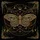 Moth Celestial Gold Filigree Stars Moon - Home Decor Gift for Moth Lover Spare Tire Cover - 6