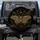 Moth Celestial Gold Filigree Stars Moon - Home Decor Gift for Moth Lover Spare Tire Cover - 1