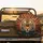 Bengal Tiger Face Emerging from Water with Striped Fur - Wildlife Lover Gift Spare Tire Cover - 2