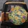 Dragonflies Stained Glass Rose Blooms - Garden Lover Gift Spare Tire Cover - 5