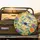 Dragonflies Stained Glass Rose Blooms - Garden Lover Gift Spare Tire Cover - 2