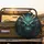Reptilian Dragon Face Armored Scales - Fantasy Vehicle Decor Gift Spare Tire Cover - 2