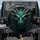 Reptilian Dragon Face Armored Scales - Fantasy Vehicle Decor Gift Spare Tire Cover - 1