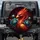 Phoenix Peony Blossoms Majestic Creature Floral Fantasy Decor Gift for Wildlife Lover Spare Tire Cover - 1