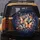 Ornate Butterflies Floral Sprigs Glowing Hearts Cosmic Sky - Home Decor Gift Spare Tire Cover - 5