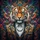 Regal Tiger Monocle Suit - Luxury Auto Accessory for Wildlife Lover Spare Tire Cover - 6
