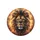 Regal Lion Head Mane Bokeh Lights Wildlife Lover Gift for Big Cat Fans Spare Tire Cover - 4