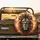 Regal Lion Head Mane Bokeh Lights Wildlife Lover Gift for Big Cat Fans Spare Tire Cover - 2