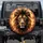 Regal Lion Head Mane Bokeh Lights Wildlife Lover Gift for Big Cat Fans Spare Tire Cover - 1