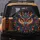 Majestic Symmetrical Owl Face Textured Feathers Woven Texture - Wildlife Lover Gift Spare Tire Cover - 5