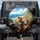 Excited Ginger Tabby Cats Coastal Highway Road Trip - Travel Gift for Cat Lover Spare Tire Cover - 1