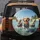 Smiling Corgi Golden Retriever Hawaiian Shirts Ocean Beach - Dog Lover Vacation Gift Spare Tire Cover - 5
