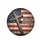 Rustic Cross American Flag In God We Trust - Independence Day Gift for Veterans Spare Tire Cover - 4