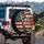 Rustic Cross American Flag In God We Trust - Independence Day Gift for Veterans Spare Tire Cover - 3