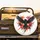 Fiery Phoenix Raven Bird Outstretched Wings - Bold Statement Decor Gift for Bird Lover Spare Tire Cover - 2