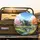 Charming House Spring Garden Stone Arch Bridge Cherry Blossom Maple - Garden Lover Gift Spare Tire Cover - 2