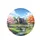 Charming House Spring Garden Stone Arch Bridge Cherry Blossom Maple - Garden Lover Gift Spare Tire Cover - 4