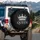 Sparkling Diamond Royal Crown Queen Lettering - Luxury Vehicle Accessory for Her Spare Tire Cover - 3