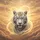 Majestic White Tiger Golden Tribal Dreamcatcher Sunset Sky - Wildlife Lover Gift Spare Tire Cover - 6