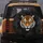 Snarling Tiger Face, Tiger Stripes, Jungle Foliage, Swirling Mist - Wildlife Lover Gift Spare Tire Cover - 5