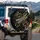 Jeweled Dragonfly Sparkling Gemstones Golden Ribbons - Vehicle Decor Gift Spare Tire Cover - 3