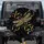 Jeweled Dragonfly Sparkling Gemstones Golden Ribbons - Vehicle Decor Gift Spare Tire Cover - 1