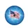 Waving American Flag Cloudy Sky - Independence Day Gift for Veterans Spare Tire Cover - 4