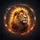 Majestic Lion Head Fiery Mane - Outdoor Explorer Gift Spare Tire Cover - 6