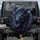 Craggy Dragon Head Red Eyes Scales Horns Rock Formations - Dragon Lover Gift Spare Tire Cover - 1