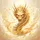 Majestic Golden Dragon Shimmering Scales - Fantasy Lover Home Decor Gift Spare Tire Cover - 6