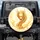 Majestic Golden Dragon Shimmering Scales - Fantasy Lover Home Decor Gift Spare Tire Cover - 1