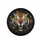 Snarling Tiger Head Facets Jungle Foliage Shards Wildlife Lover Gift Spare Tire Cover - 4