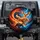 Four Mythical Beasts Dragon Tiger Phoenix Turtle Fiery Electric Energy - Fantasy Lover Gift Spare Tire Cover - 1