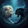 White Lion Black Panther Confrontation - Wildlife Lover Gift Spare Tire Cover - 6