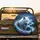 White Wolf Evergreen River Starry Night Sky - Wildlife Lover Vehicle Decor Spare Tire Cover - 2