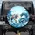Robotic Bull Serpent Clash Ocean Waves Asian Art - Sci-Fi Game Fan Gift Spare Tire Cover - 1