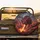 Red Dragon Fiery Breath Volcanic Landscape - Fantasy Lover Gift Spare Tire Cover - 2