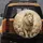 Majestic White Lion Golden Roses Crescent Moon Stars - Wildlife Decor Gift Spare Tire Cover - 5