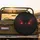 Menacing Red Eyes Ethereal Mist - Dark Fantasy Decor for Fantasy Lover Spare Tire Cover - 2