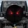 Menacing Red Eyes Ethereal Mist - Dark Fantasy Decor for Fantasy Lover Spare Tire Cover - 1