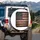 Weathered American Flag Wood Grain - Home Decor Gift for Veterans Spare Tire Cover - 3